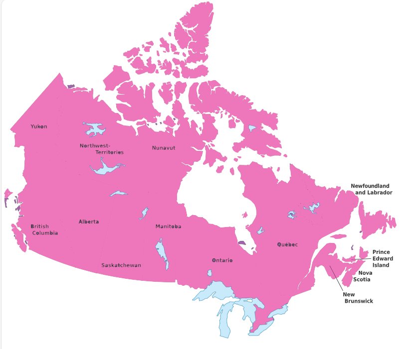 Canada Map Canada Map