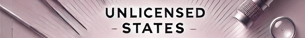 Unlicensed States2 Unlicensed States2