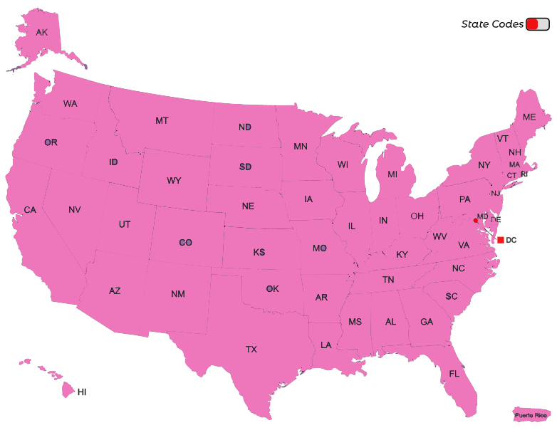 US Map US Map